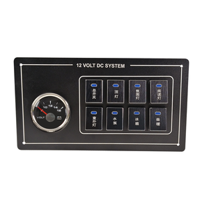 Panel de control mecánico de aleación de aluminio para caravana, accesorios para autocaravana, centro de control cuadrado - Product Image 5