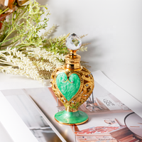 Bouteilles en verre de luxe, flacon vide unique et élégant de 12 ml pour huiles essentielles avec compte-gouttes