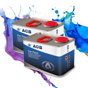 Mastic polyester ACB pour carrosserie automobile, matériau de peinture liquide, état original, modèle principal, revêtement de rénovation, peinture automobile anti-grattage - Product Image 1