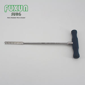 Set endoskopi Portal Unilateral ortopedi Premium untuk operasi tulang belakang kayu 8mm Reamer tulang belakang dengan dial Manual - Product Image 4