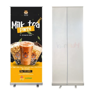 Layar Promosi Digital menggulung iklan spanduk berdiri gulung standdee aluminium gulungan layar berdiri spanduk yang dapat ditarik - Product Image 2
