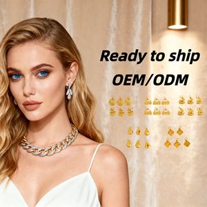 قلادة نسائية مطلية بالذهب عيار 24 قيراط بتصميم مستطيل ومربع للبيع بالجملة - Product Image 5