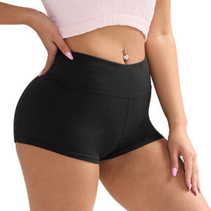 Yoga <strong>Shorts</strong> Women's Anti-exposure One-inch High-waisted Butt-lifting Peach-butt Fitness <strong>Shorts</strong> Fitness Yoga Pants Summer Thin - Product Image 5