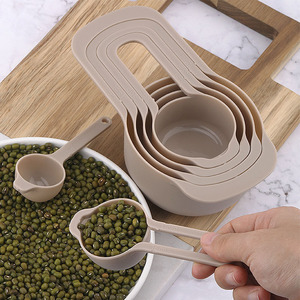 Ensemble de cuillères doseuses Friends, 6 pièces, en plastique de qualité alimentaire, pour la pâtisserie, le café, le lait et le thé - Product Image 1