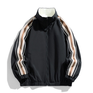 Customized Logo Men's Retro Joker Jacket Loose Leisure Commuter <b>Overalls</b> Spring 2025 New Collection <b>Winter</b> Standing Collar Both - Product Image 1