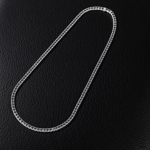 Black <b>Iced</b> <b>Out</b> Vintage Tennis <b>Chain</b> Necklace 925 Sterling Silver Luxury Unisex Jewelry Gift for Men Women Third Party Certified - Product Image 4