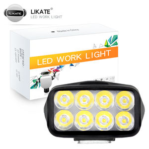 Sistema de iluminación LED para motocicleta eléctrica LKT, Bombilla frontal <span class=keywords><strong>grande</strong></span> de 8 cuentas, <span class=keywords><strong>espejo</strong></span> retrovisor para Scooter, lámpara de <span class=keywords><strong>espejo</strong></span> reflectante - Product Image 1