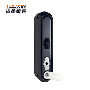 5Gテレコムキャビネット盗難防止ロック用MS8012通信キャビネットドア用フラットロックハンギングタイプハンドル付き - Product Image 1