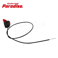 Cable de Acelerador para Cortacésped, Palanca de Control, Juego de Manijas, Alto Rendimiento, Fácil Instalación, Piezas de Repuesto para Cortacésped de Acero y Plástico OEM
