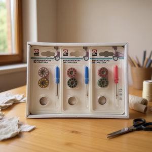 Herramientas De Costura Needle And Thread Set With Bobbins And Seam Ripper For Sewing Projects - Product Image 2