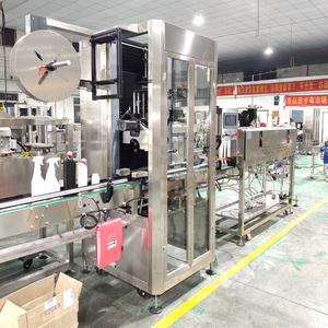 Máquina Automática de Embalaje para Envoltura Termoencogible, Corte y Sellado de Fundas de Película, Selladora de Envolturas Termoencogibles para Botellas, Fábrica de Alimentos con Certificación CE - Product Image 1