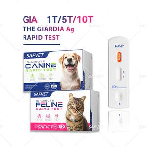 SAFVET Feline Gia Ag <span class=keywords><strong>Giardia</strong></span> <span class=keywords><strong>Test</strong></span> rapide Vet Pet <span class=keywords><strong>Kit</strong></span> de <span class=keywords><strong>test</strong></span> rapide pour félin <span class=keywords><strong>Kit</strong></span> de <span class=keywords><strong>test</strong></span> Gia - Product Image 2