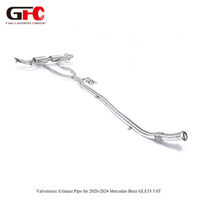 Sistema de Escape Valvetronic Catback para Mercedes-Benz GLE53 3.0T GFC 2020-2024, Silenciador para Sonido Deportivo