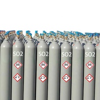 Dioxyde de soufre liquide gazeux de qualité industrielle et alimentaire, pureté 99,9 % 99,999 % SO2