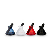 Ensemble de verres de parfum de maison de marque privée de luxe avec bâton en fibre et flacon de recharge pour votre quantité minimale de commande de maison parfumée 100 pièces