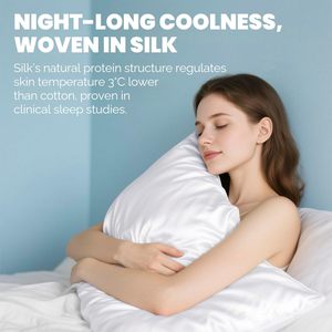 Taie d'oreiller et housse de <span class=keywords><strong>coussin</strong></span> en soie de mûrier 100% <span class=keywords><strong>satin</strong></span>ée, réversible, 16/19/22/25 mm, avec fermeture éclair discrète – Vente en gros - Product Image 6