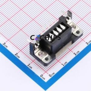 9681537612 D-Sub/VGA Connector Bent Lead Through Hole Connector Female 9P Right Angle Insert 2 - Product Image 2