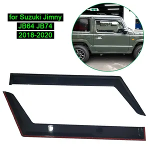 Finestra Visiera Tende Da Sole Rifugi per Suzuki Jimny JB64 JB74 2018-2020 Car Window Visor Vent Tenda Da Sole Guardia La Pioggia deflettori