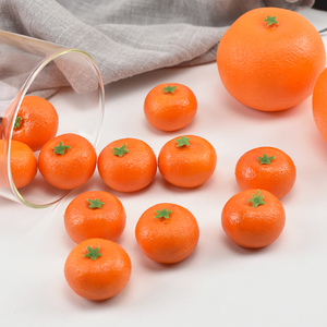 2024 Artificial Sugar Orange <b>Foam</b> Fruit <b>Model</b> Eco-friendly Multi-size for Christmas and Thanksgiving Home Decorations - Product Image 3