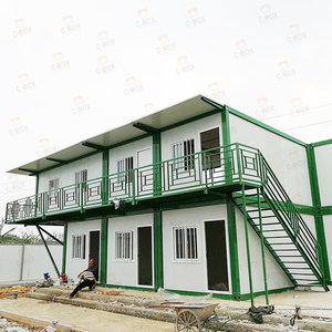 Maison De Conteneur préfabriquée connexion Bureau conteneur Utilisation Détachable maison préfabriquée pour <span class=keywords><strong>le</strong></span> Camp - Product Image 1