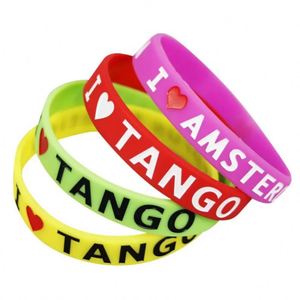 Pulseras de Silicona con Logotipo Personalizado en Relieve, Ecológicas, Impresas con Tinta por Transferencia de Calor, para Eventos Promocionales - Product Image 2