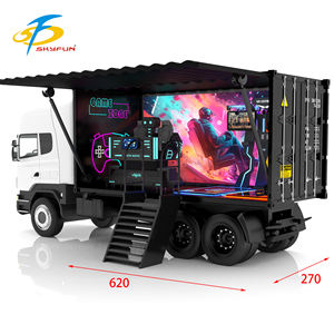 Simulateur de réalité virtuelle Skyfun personnalisé en couleur 9D, cinéma VR, zone de jeu mobile personnalisée - Product Image 2