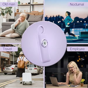 Personal Alarm 130Db, Emergency Safety Key <strong>Chain</strong> Night Workers Self-defense Security Alarm With Mini Led Flashlight - Product Image 5
