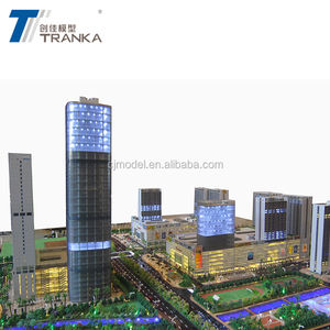 1/100 Maquette de la rue commerciale pour centre commercial/fabrication de modèles d'architecture - Product Image 1