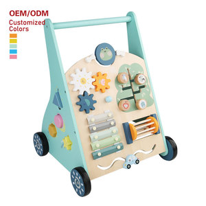 Derniers modèles de jouets en bois pour le développement des enfants, trotteurs multifonctionnels pour apprendre à marcher, pour bébés, garçons et filles - Product Image 1