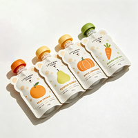 Pochette Doypack personnalisée avec bec verseur et bouchon refermable, anti-fuite, pour l'emballage de jus, smoothies, eau et autres boissons