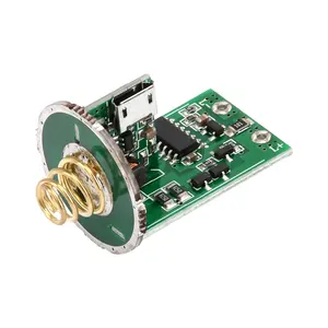 6-8,4 В двойной литиевый фонарик 10 Вт светодиодная плата привода 3 режима печатной платы аксессуары для DIY - Product Image 5