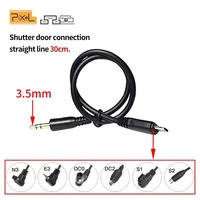 Control Remoto de Disparo Pixel con Cable de Conexión de 3.5mm DC0 DC2 N3 E3 S1 S2 para Accesorios de Cámara Canon Nikon Sony TW-283