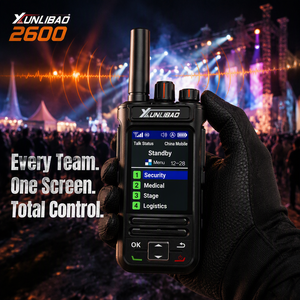 XUNLIBAO 2600 เครื่องวิทยุสื่อสาร POC จากผู้ผลิตที่เมืองเฉวียนโจว ระบบ 4G Lte หน้าจอ 2.4 นิ้ว ไม่มีค่าธรรมเนียมแพลตฟอร์ม เหมาะสำหรับงานเทศกาล สถานที่ขนาดใหญ่ - Product Image 1