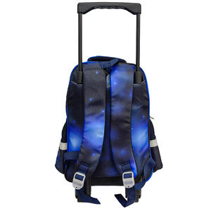 Tas Troli Sekolah Anak Kartun 16 Inci 3 Pcs Set 3D untuk Anak-anak, Set Ransel Sekolah dengan 2 Roda, Ransel Siswa dengan Troli - Product Image 6