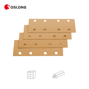 Échantillon gratuit 95mm x 178mm <span class=keywords><strong>feuille</strong></span> Abrasive crochet et boucle meulage <span class=keywords><strong>bois</strong></span> et Surface de voiture <span class=keywords><strong>feuille</strong></span> de ponçage en or - Product Image 1