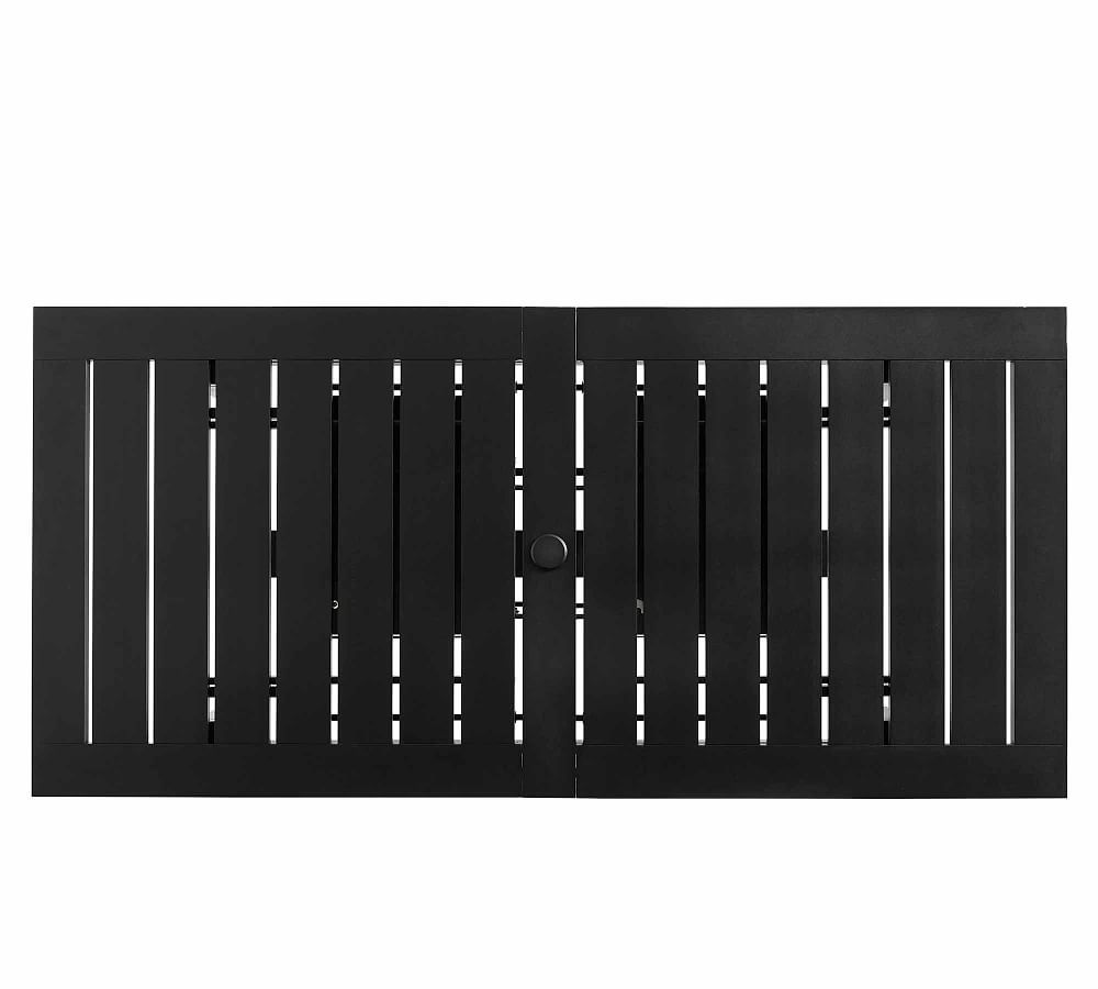 patio furniture aluminum dining table and dining chair set outdoor dining table set