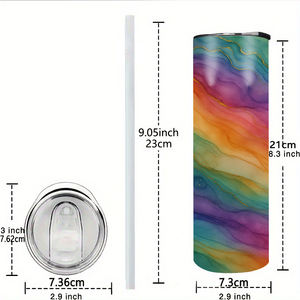 Serie <span class=keywords><strong>Horror</strong></span> 20oz 30oz Vasos de acero inoxidable ecológicos Blanco Sublimación recta Espacios en blanco Almacén de EE. UU. Dropshipping - Product Image 6