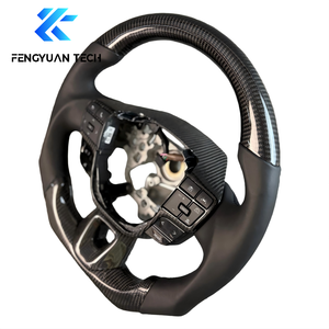 Volante de Coche Personalizado de Cuero y Fibra de Carbono Forjada para <span class=keywords><strong>Toyota</strong></span> Camry Highlander <span class=keywords><strong>2023</strong></span> 2024 2025 2026 - Product Image 3