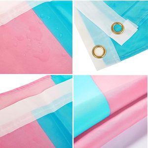 <span class=keywords><strong>Drapeau</strong></span> de la fierté LGBT <span class=keywords><strong>transgenre</strong></span>, style flottant, polyester, personnalisable, imperméable, pour les fêtes et les événements - Product Image 3