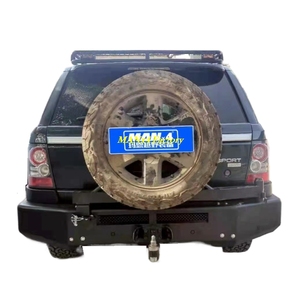 Parachoques trasero de acero todoterreno MANx4 para <span class=keywords><strong>Range</strong></span> <span class=keywords><strong>Rover</strong></span> Sport 2nd Gen <span class=keywords><strong>L320</strong></span> - Product Image 2