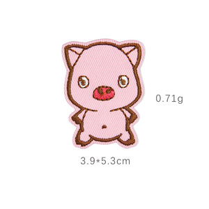 Toppa Decorativa Fai-da-te Ricamata Rosa con Anatra, Cuore e Fiocco per Scarpe e Cappelli - Ingrosso - Product Image 2