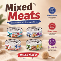 Nourriture humide pour chat MAIDOU, délicieuse, en conserve de 85 g, saveur poulet, riche en protéines, friandises pour chats difficiles à satisfaire