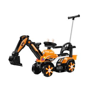 لعبة سيارة هندسية للأطفال ببطارية محرك مزدوج مع حفارة للتحكم عن بعد ركوب لعبة سيارة - Product Image 6