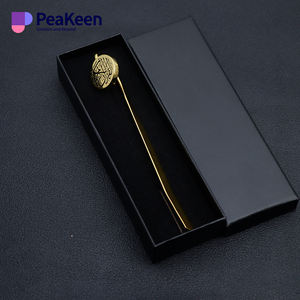 Marque-Page Religieux Personnalisé en Métal Doré Émaillé, Coffret Cadeau Islamique pour Ramadan et Coran, avec Boîte en Carton - Product Image 2