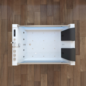 Virpol 2 אדם אמבטיה ג 'קוזי אמבטיה אקרילי אמבטיה משוחררת ג ג' קוזי אמבטיה אקרילי ג 'קוזי - Product Image 5