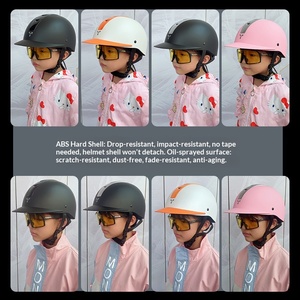 Nouveau casque demi-coque ABS 2026 respirant anti-chute toutes saisons pour enfants, équitation, adapté aux 3 ans et plus - Product Image 2