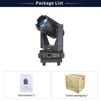 Luz Móvil DMX Sky Beam de 350W 380W 420W 470W, Resistente al Agua IP65, Material de PVC Ignífugo, para Escenarios y Conciertos al Aire Libre