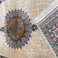 Cream Persian Runner Rug 80x200cm Medallion Floral Carpet for Hallway Living Room Home Decor Wholesale