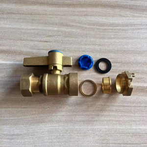 Precision <strong>Flow</strong> Control PN25 DN15 BSPP Brass <strong>Water</strong> Meter Valve - Product Image 1