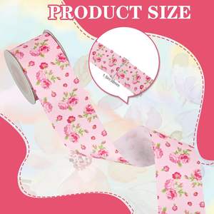 Cinta de Raso de Poliéster Reciclado de Doble Cara de Alta Calidad y Sostenible con Impresión - Product Image 2